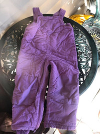 Toddler snow pants size 3T