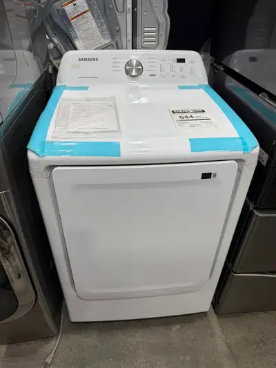 Dryer - 27 Samsung 7.2 Cu ft - Top Load - DVE45T3200W - White, View more