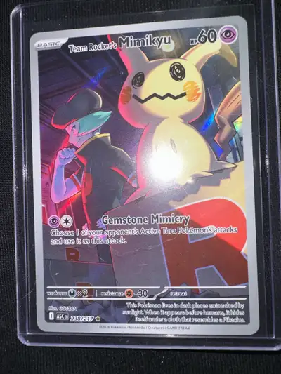 Pokemon Team Rocket's Mimikyu, View more