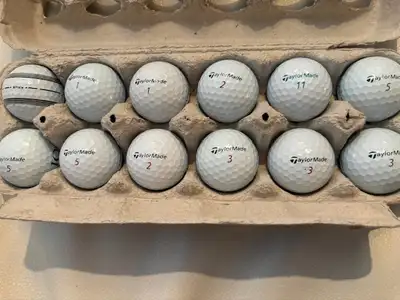 Premium TaylorMade TP5 X Golf balls, a dozen, View more