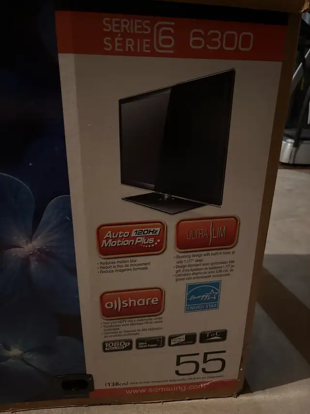 Samsung 55 Inch Series 6 6300 LED TV | TVs | Ottawa | Free local ...