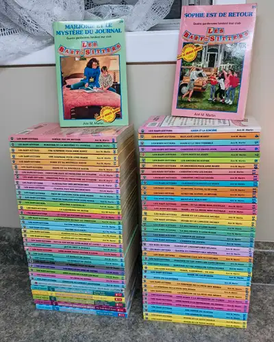 Les BABY SITTERS Roman Jeunesse Les éditions Héritage 52 Livres Roman Jeunesse Vintage 5$ ch