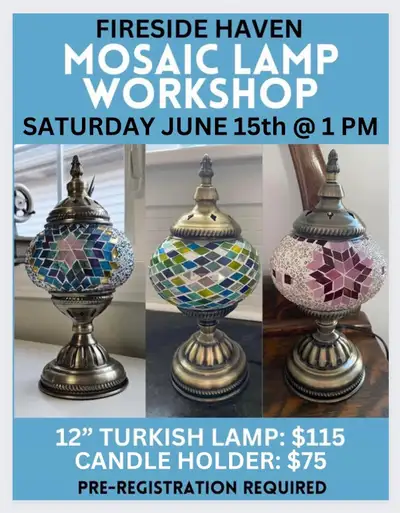 Mosaic Lamp Workshop