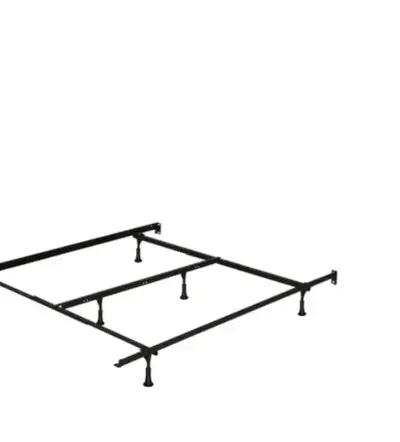 Queen metal bed frame, View more