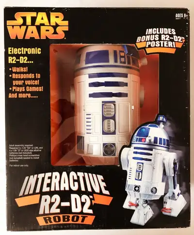 This interactive robot is a must-have for any Star Wars fan. With its voice-activated features, it c...