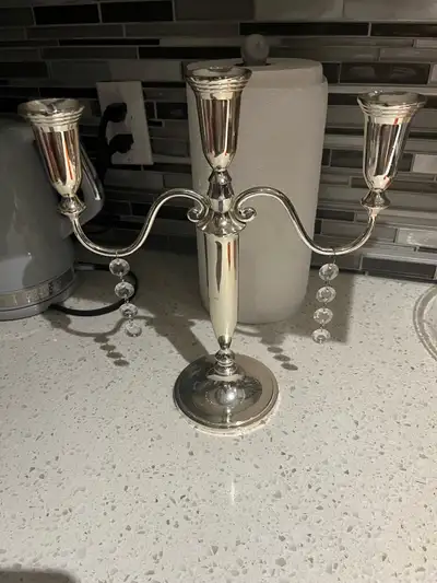 Silver Candlestick Holder, View more