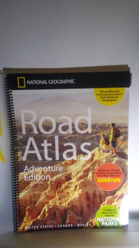 National Geographic Road Atlas Maps Adventure Edition