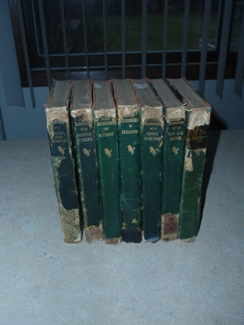FIRST $35~John Burroughs Book Set 0f  7 // Antique 1800 to 1913~ in Other in St. Catharines
