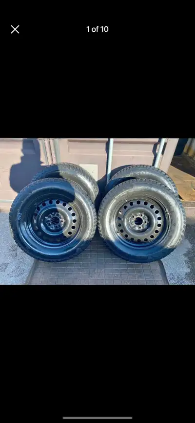 Set of 3 IRONMAN winter tires rims (235 65 17) pattern (5×114.3) 2022 HYUNDAI SANTA FE - TUCSON