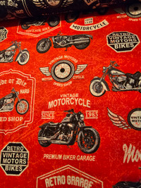 Born to Race Motorcycycle quilting cotton