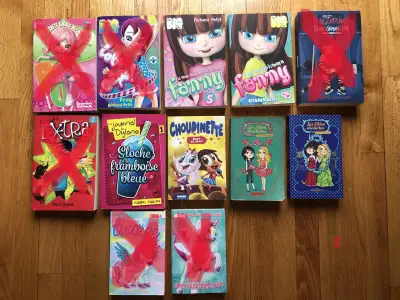 LIVRES ENFANT ADO JEUNESSES : 7$ chaque, View more