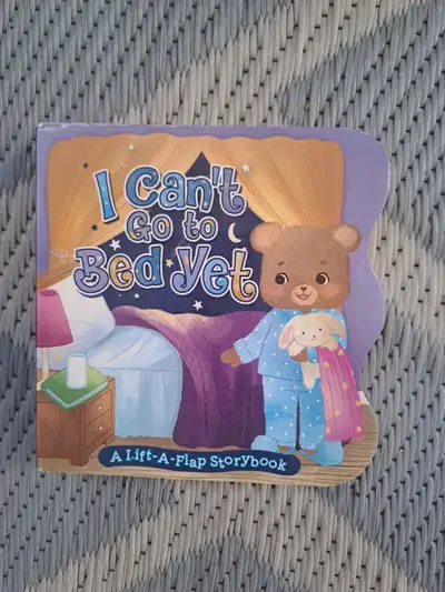 NEW I Can't Go to Bed Yet Lift-a-Flap Storybook, View more