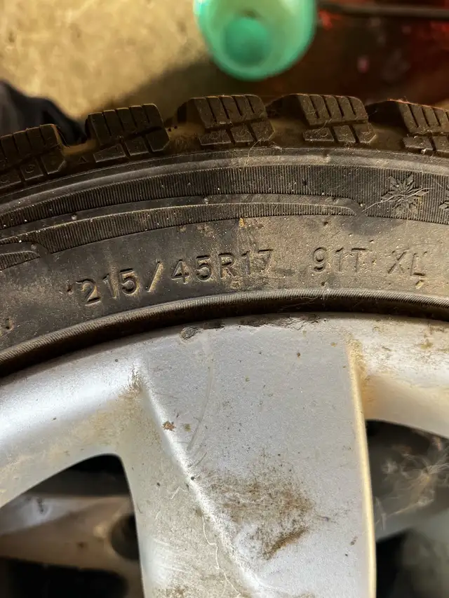 215/45R17 Winter tires and rims in Tires & Rims in Regina - Image 3