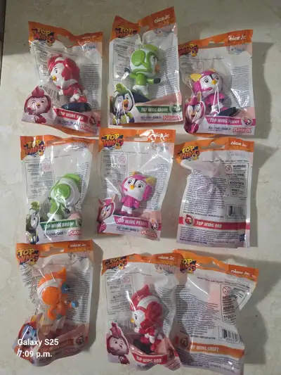 I Have 20 New in Pkg Top Wing Nick Jr. Firgerines. 4 Different ones. Asking $ 4 each or all for $ 60...