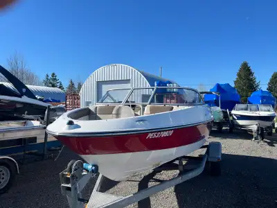 2015 Bayliner 18.5 plus deck with low hours was just serviced and ready to go everything runs good m...