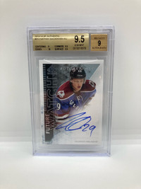 2013 Sp Authentic Nathan Mackinnon Future Watch Auto Bgs 9.5