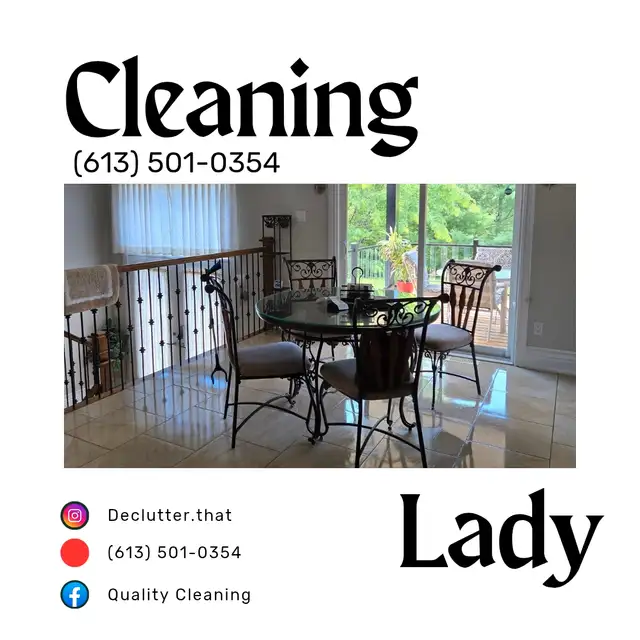DEEP CLEANING SERVICES (613) 501-0354. 63804732766721120