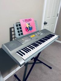 Yamaha touch response piano & accessories for sale!