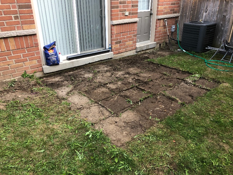 Fri 28, sat 29, Cash student, dolly patio stones gravel General