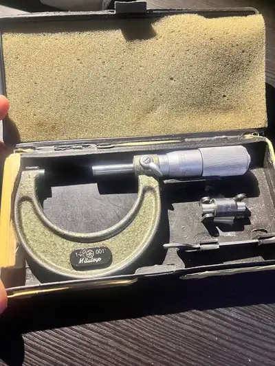 Mitutoyo 1-2” Micrometer, View more
