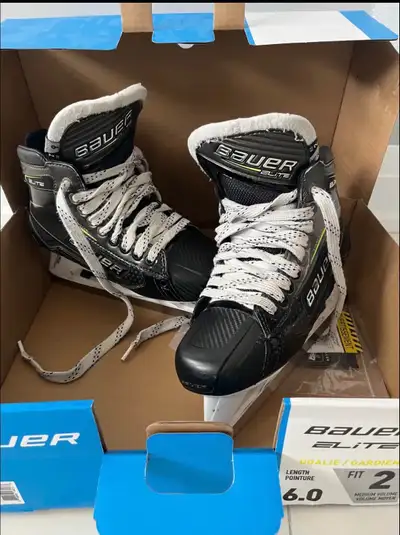 Bauer Elite goalie skates 6.0, View more