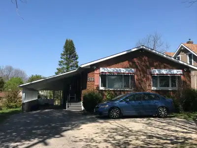 Large bedroom with personal half bathroom in a clean and quite house. All utilities, parking and wif...