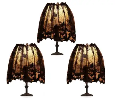 Halloween 3-pac Lamp Shade Cover Decoration - Black - 20 × 60 in, View more