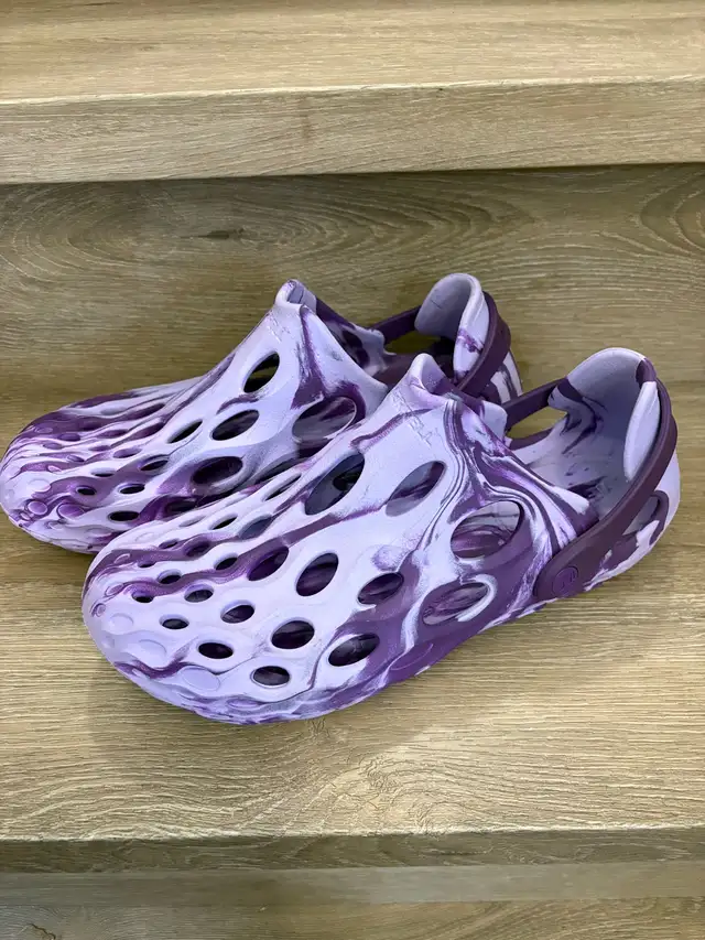 Unisex Merrell Hydro Moc Shoes - Purple Swirl in Women's - Shoes in Calgary - Image 4