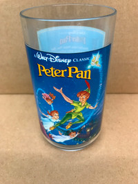 Disney plastic glass - Peter Pan - from Burger King - Series #4