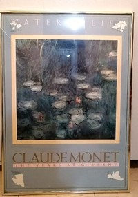 Claude Monet The Years at Giverny wall picture