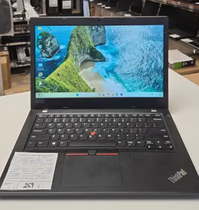Laptop Lenovo ThinkPad L490 i5-8265U 8Go SSD 500GB HDMI USB-C, View more