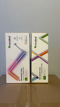 Nanoleaf Lines 90°/Squared Smarter kit and expansion pack