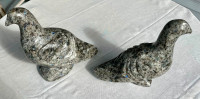 Carvings of Labradorite and other stone by Inuit Artists