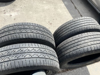 P235/65R18 All-season Continental and Toyo. Up to four tires.