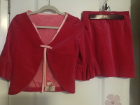 Vintage designer made jacket and skirt 1960