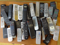 Remotes(Teac,Sony,Samsung,Panasonic,and more) 45 pieces for sale