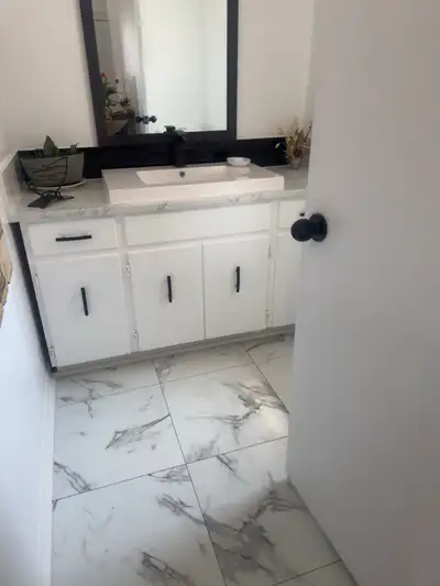 Home renovations include vinyl flooring, tile, frame, painting, and bathroom renovations. Call 289 8...