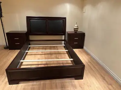 Bedroom set with mattress, View more
