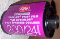 Lifecolor 200asa/24exp 35mm Color Print Film (Expired) - 2 rolls