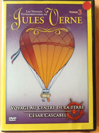 JULES VERNE. VOYAGE AU CENTRE DE LA TERRE/CÉSAR CASCABEL. DVD.