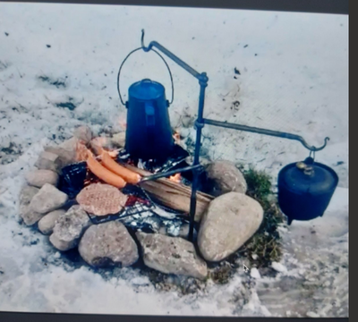 Bushcraft mini swivel grill, View more