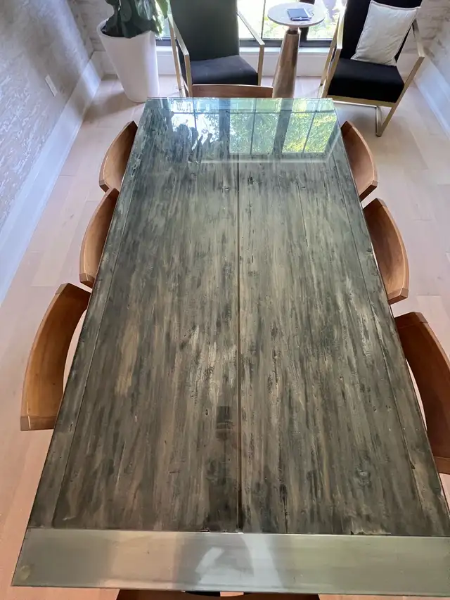 Reclaimed wood dining room table in Dining Tables & Sets in City of Toronto - Image 8