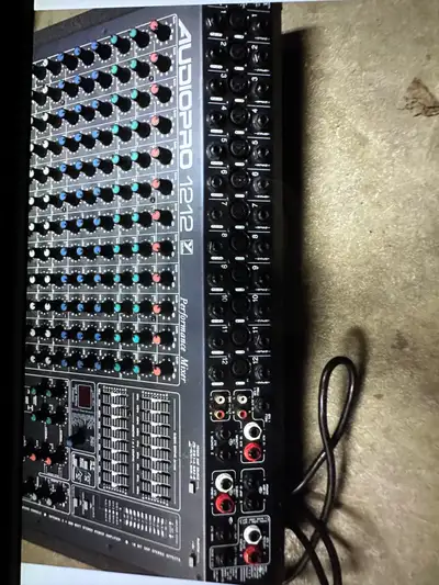 Sound board mixer, amp, mic, audio mixer, View more