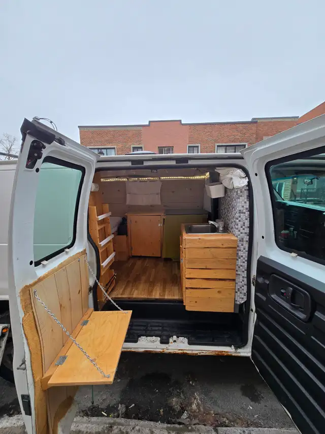 Customized Van Ready for Adventure457910438771435523