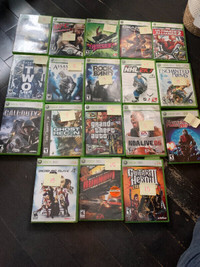 Assorted Xbox 360 Games- buy 2 get one free