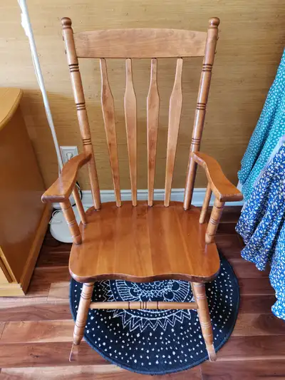 wooden rocking chair, View more