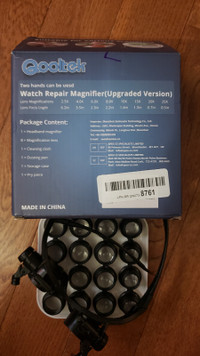 Watch, phone repair magnifier