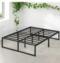 King Size Mattress and Metal Bed Frame
