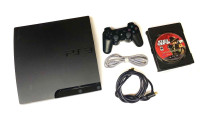 120GB Playstation 3 Slim ⎮    Red Dead Redemption Bundle