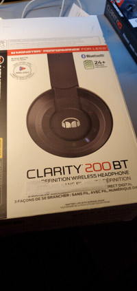 Monster Clarity HD On-Ear Sound Isolating Wireless Headphones